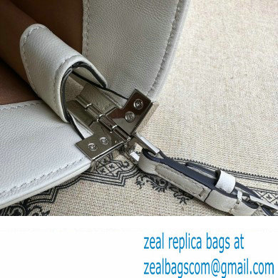 Gucci Horsebit Slim small shoulder bag 764191 Leather White - Click Image to Close