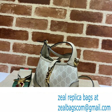 Gucci Jackie 1961 Mini Shoulder Bag 685127 Beige/Oatmeal - Click Image to Close
