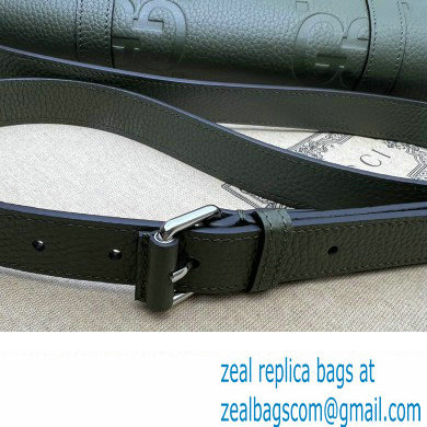 Gucci Jumbo GG Leather medium messenger bag 760234 Green
