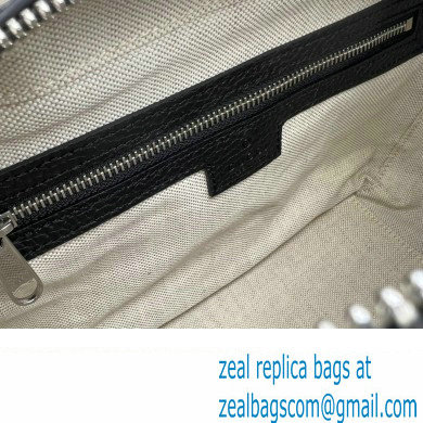 Gucci Jumbo GG Leather medium messenger bag 766946 Black - Click Image to Close