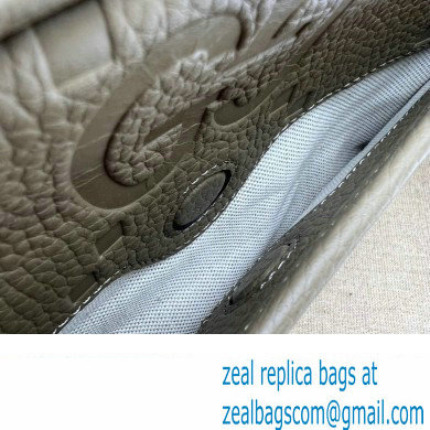 Gucci Jumbo GG Leather medium messenger bag 766946 Gray - Click Image to Close