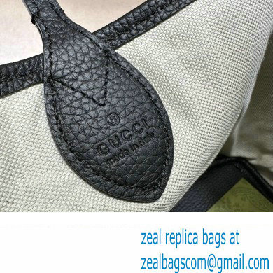 Gucci Jumbo GG small tote bag 726762 leather Black 2023