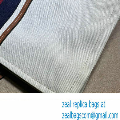 Gucci Large Interlocking G tote bag 727701 White cotton canvas 2024 - Click Image to Close