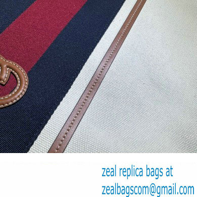 Gucci Large Interlocking G tote bag 727701 White cotton canvas 2024
