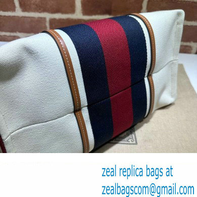 Gucci Medium Interlocking G tote bag 727721 White cotton canvas 2024 - Click Image to Close