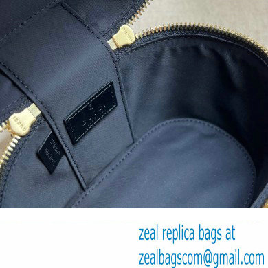 Gucci Mini bamboo shoulder bag 760200 leather Black 2023