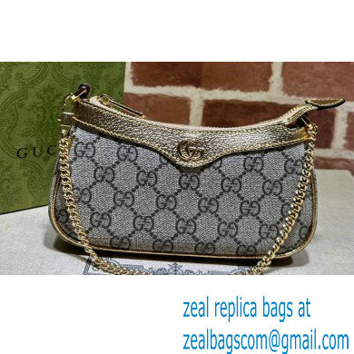 Gucci Ophidia GG Mini Bag 764960 Beige/Gold 2024 - Click Image to Close