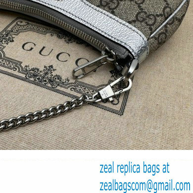 Gucci Ophidia GG Mini Bag 764960 Beige/Silver 2024 - Click Image to Close