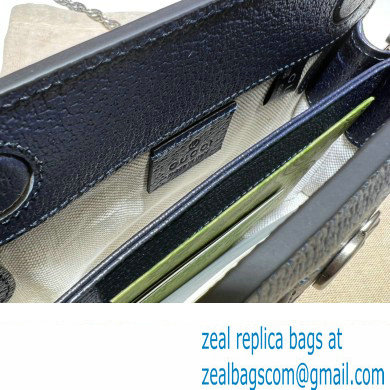Gucci Ophidia GG Mini Shoulder bag 602676 Beige/Blue 2024 - Click Image to Close