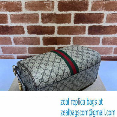 Gucci Ophidia GG medium top handle bag 772065 Beige and ebony GG Supreme canvas 2024 - Click Image to Close