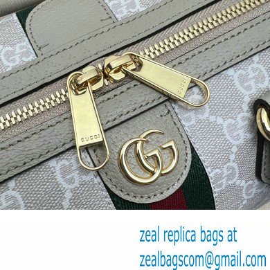 Gucci Ophidia GG medium top handle bag 772065 Beige and white GG Supreme canvas 2024 - Click Image to Close