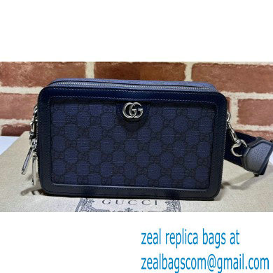 Gucci Ophidia GG mini bag 771174 GG canvas Blue