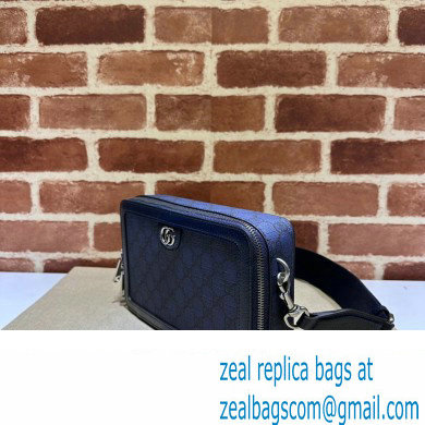 Gucci Ophidia GG mini bag 771174 GG canvas Blue - Click Image to Close
