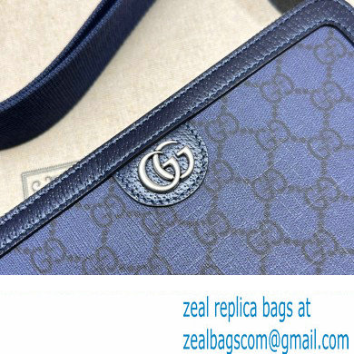 Gucci Ophidia GG mini bag 771174 GG canvas Blue - Click Image to Close