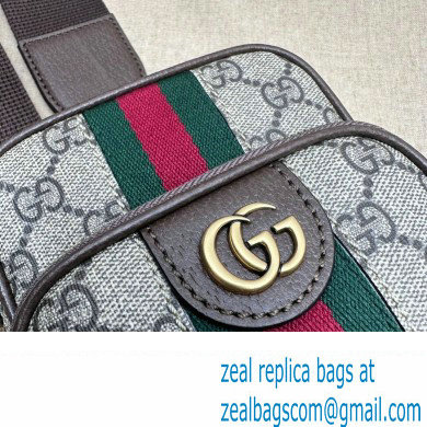 Gucci Ophidia GG mini bag with Web 752565 beige and ebony Supreme 2024