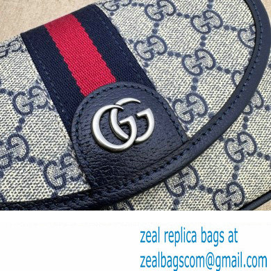 Gucci Ophidia GG mini shoulder bag 772239 Beige and blue GG Supreme canvas 2024