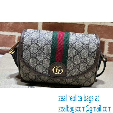 Gucci Ophidia GG mini shoulder bag 772239 Beige and ebony GG Supreme canvas 2024 - Click Image to Close