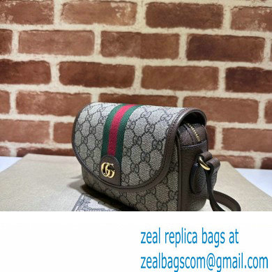 Gucci Ophidia GG mini shoulder bag 772239 Beige and ebony GG Supreme canvas 2024 - Click Image to Close