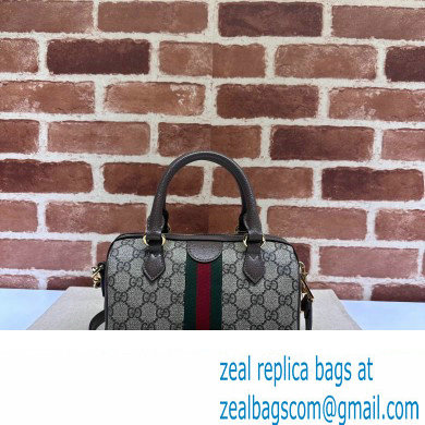 Gucci Ophidia GG mini top handle bag 772053 Beige and ebony GG Supreme canvas 2024 - Click Image to Close