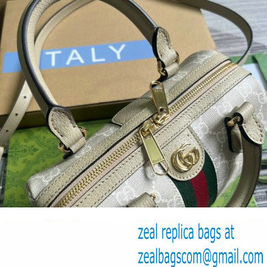 Gucci Ophidia GG mini top handle bag 772053 Beige and white GG Supreme canvas 2024