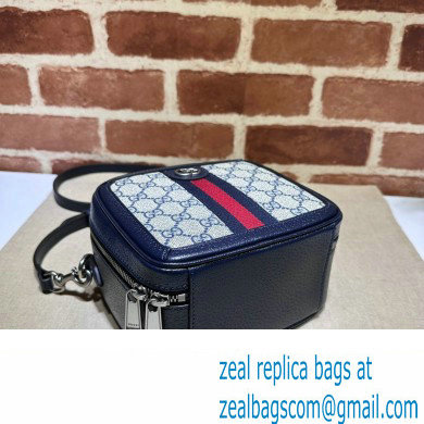Gucci Ophidia GG mini top handle bag 772157 Beige/Blue 2024