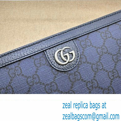 Gucci Ophidia GG pouch bag 760243 Blue 2024 - Click Image to Close