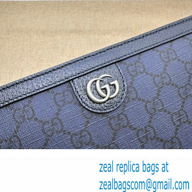 Gucci Ophidia GG pouch bag 760243 Blue 2024