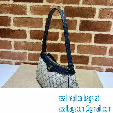 Gucci Ophidia GG small handbag 735145 Beige/Blue 2024 - Click Image to Close