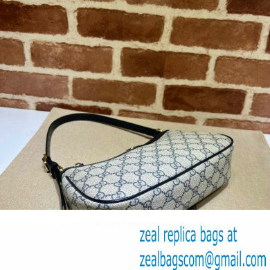 Gucci Ophidia GG small handbag 735145 Beige/Blue 2024 - Click Image to Close