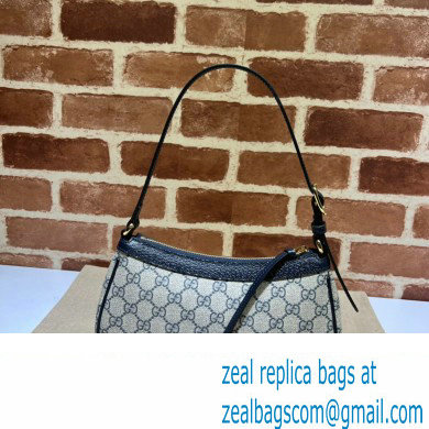 Gucci Ophidia GG small handbag 735145 Beige/Blue 2024 - Click Image to Close