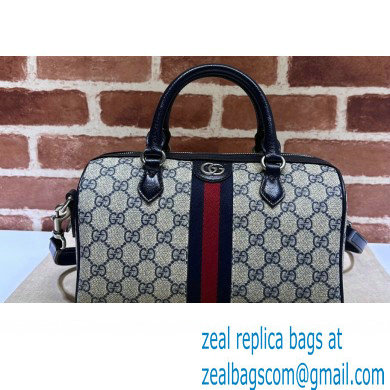 Gucci Ophidia GG small top handle bag 772061 Beige and blue GG Supreme canvas 2024 - Click Image to Close