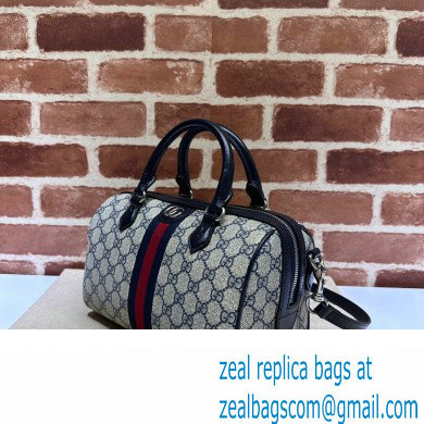 Gucci Ophidia GG small top handle bag 772061 Beige and blue GG Supreme canvas 2024 - Click Image to Close