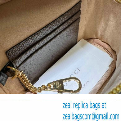 Gucci Ophidia belt bag with Web in beige and ebony Supreme 699765 2024 - Click Image to Close