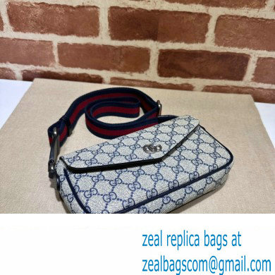 Gucci Ophidia mini bag 764961 GG Canvas Beige/Blue 2024