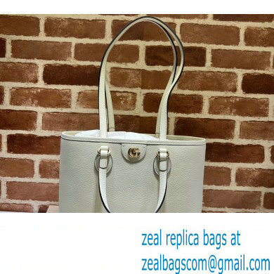 Gucci Ophidia mini tote bag 765043 Leather White 2024