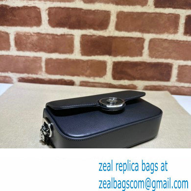 Gucci Petite GG Super mini bag 760194 Leather Black