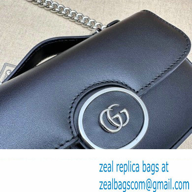 Gucci Petite GG Super mini bag 760194 Leather Black