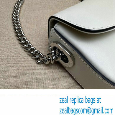 Gucci Petite GG Super mini bag 760194 Leather White