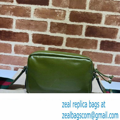 Gucci Shoulder bag with tonal Double G 725696 Leather Green 2023 - Click Image to Close