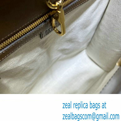 Gucci Tote bag with Interlocking G 723308 beige and ebony Supreme 2024 - Click Image to Close