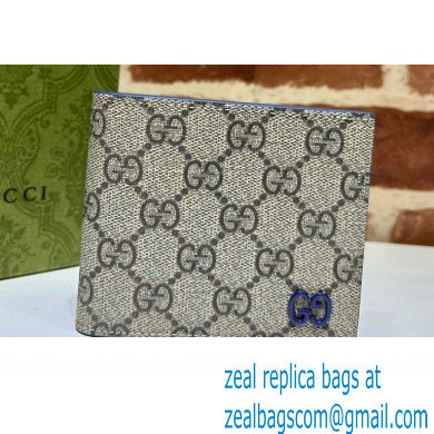 Gucci Wallet with GG detail 768243 Beige/Blue