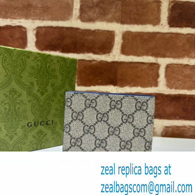 Gucci Wallet with GG detail 768243 Beige/Blue