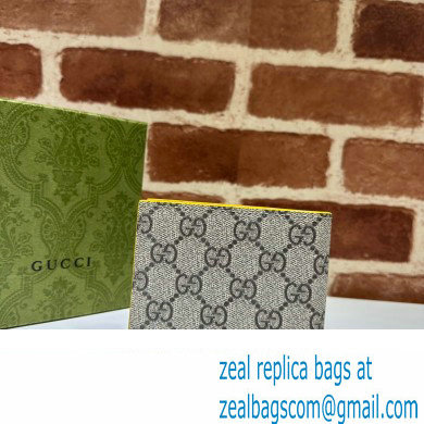 Gucci Wallet with GG detail 768243 Beige/Yellow - Click Image to Close