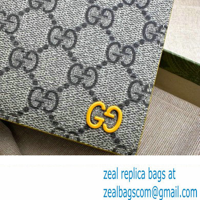 Gucci Wallet with GG detail 768243 Beige/Yellow - Click Image to Close