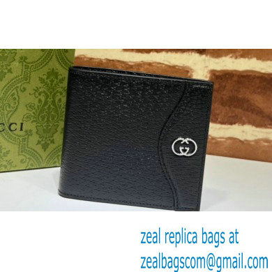 Gucci Wallet with Interlocking G 734997 in Black leather