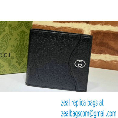 Gucci Wallet with Interlocking G 734997 in Black leather - Click Image to Close