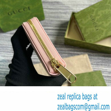Gucci Zip around wallet with Gucci script 772642 leather Light Pink 2024