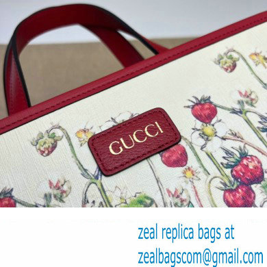 Gucci print tote bag 605614 GG Supreme canvas 03