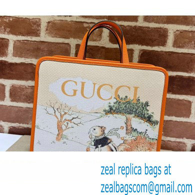 Gucci print tote bag 605614 GG Supreme canvas 05