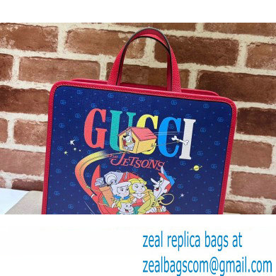 Gucci print tote bag 605614 GG Supreme canvas 06 - Click Image to Close
